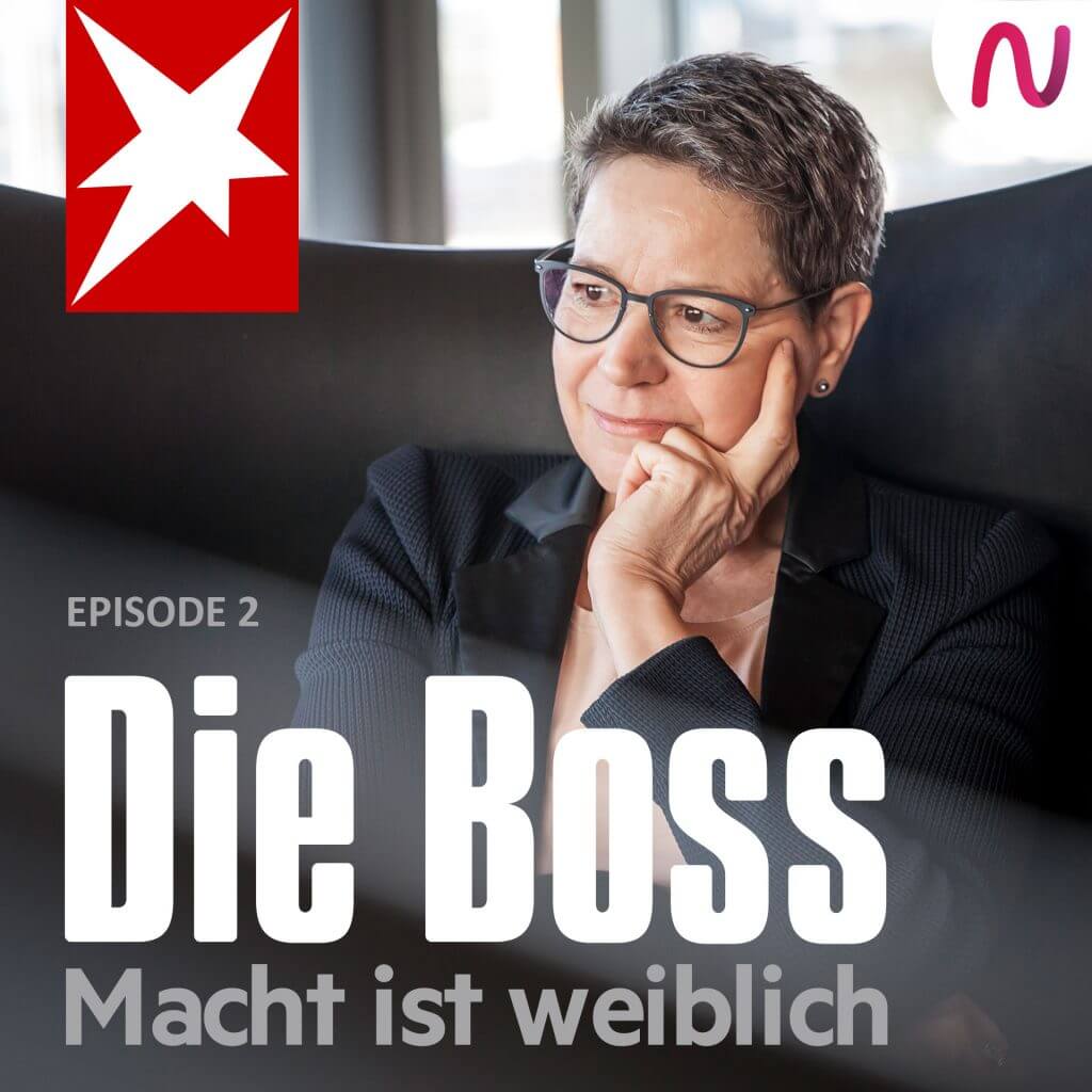"Die Boss" and Football My podcast “Die Boss” at Stern doesn’t focus exclusively on female leadership in a business context. Instead, I had the pleasure of talking to women from all kind of areas and organisations. The idea behind that is to show the diverse leadership roles that women occupy – and maybe also highlight skills and topics that are important across job profile and sectors of the German economy and society.